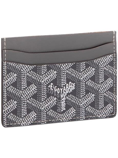 goyard porta cartao|Porta Cartão Goyard Original Cinza Feminino.